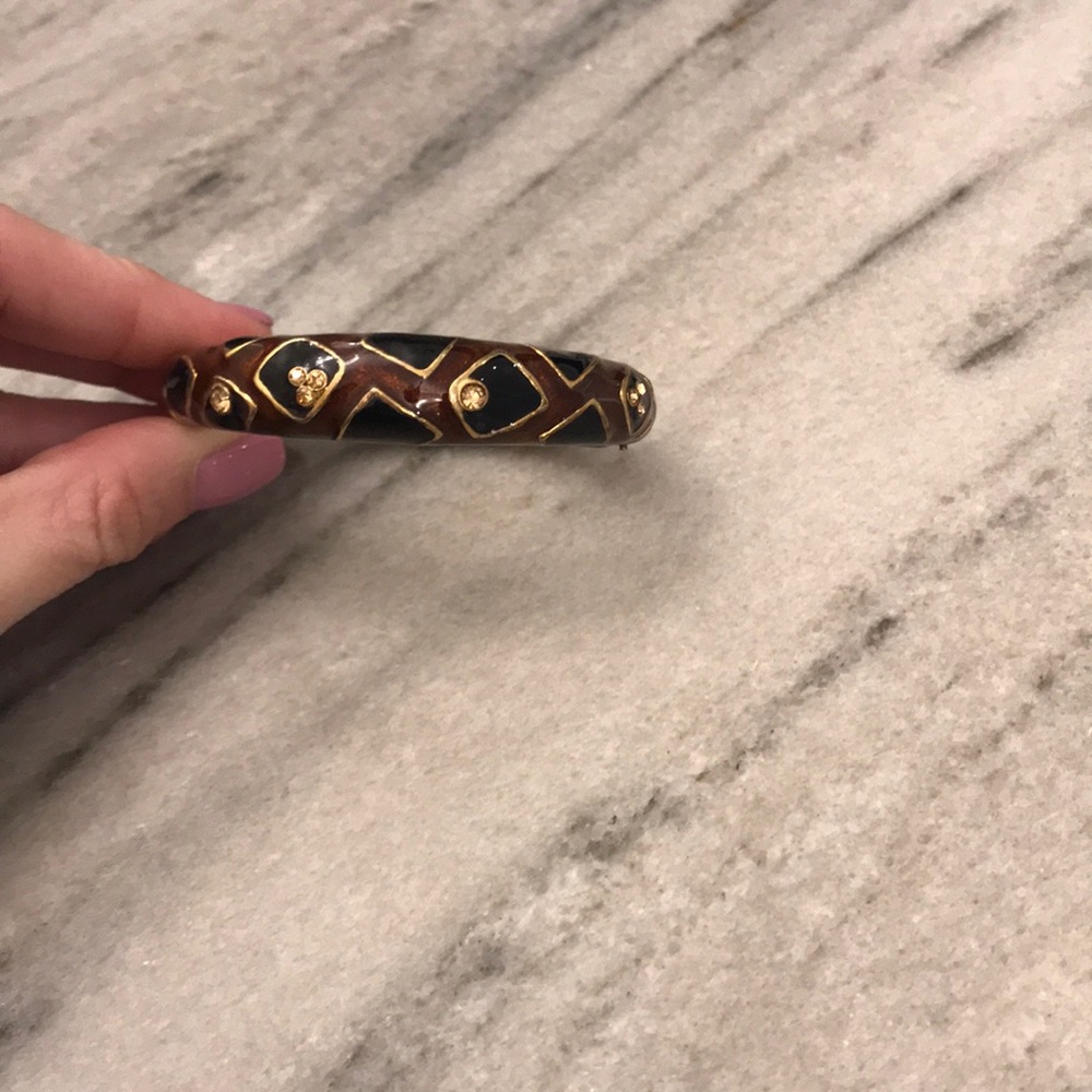 Black and brown bracelet